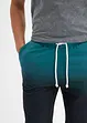 Bermuda in felpa con colori sfumati, bonprix