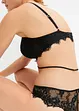 Reggiseno push-up con ferretto e dettagli decorativi, bonprix