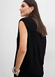 Top in maglia di fine viscosa a palloncino, bonprix