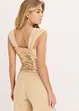 Body con paillettes, bonprix