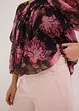 Blusa con fondo a palloncino, bonprix