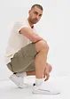 Bermuda cargo in puro cotone, regular fit, bonprix
