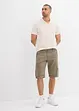 Bermuda cargo in puro cotone, regular fit, bonprix