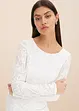 Abito da sposa ricamato con paillettes, bonprix