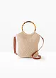 Borsa shopper effetto macramè, bonprix