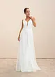 Abito da sposa con paillettes e gonna in tulle staccabile, bonprix
