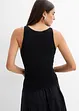 Top in maglia aderente in misto viscosa, bonprix