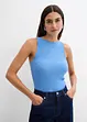 Top in maglia aderente in misto viscosa, bonprix