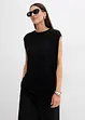 Top in maglia di fine viscosa a palloncino, bonprix