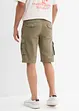 Bermuda cargo in puro cotone, relaxed fit, bonprix