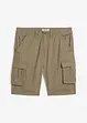Bermuda cargo in puro cotone, relaxed fit, bonprix