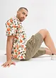 Bermuda cargo in puro cotone, relaxed fit, bonprix