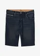 Bermuda di jeans elasticizzati, slim fit, bonprix