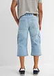 Jeans cargo a pinocchietto regular fit, straight, bonprix