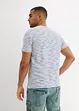 Maglia serafino a maniche corte in puro cotone, bonprix