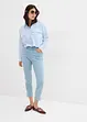 Jeans slim fiti con cinta comoda, vita media, bonprix