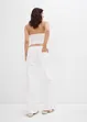 Jeans wide leg, vita bassa, bonprix