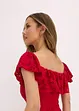 Abito in pizzo con maniche drappeggiate, bonprix