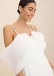 Abito da sposa in satin lucido con strass, bonprix