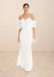Abito da sposa in satin lucido con strass, bonprix