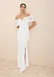 Abito da sposa in satin lucido con strass, bonprix