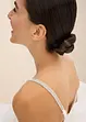 Abito da sposa in satin lucido con strass, bonprix