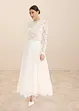Maglia in pizzo a maniche lunghe, bonprix
