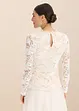 Maglia in pizzo a maniche lunghe, bonprix