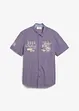 Camicia a maniche corte, slim fit, bonprix