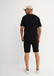 T-shirt e pantaloni corti in maglina di puro cotone biologico (set 2 pezzi), bonprix