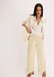 Camicetta in satin con colletto a revers, bonprix
