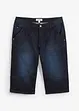 Bermuda in jeans lunghi elasticizzati, regular fit, bonprix