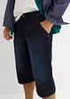Bermuda in jeans lunghi elasticizzati, regular fit, bonprix