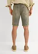 Bermuda in jeans elasticizzati dirty washed, regular fit, bonprix