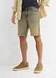 Bermuda in jeans elasticizzati dirty washed, regular fit, bonprix