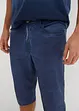 Bermuda lunghi elasticizzati effetto lavato, regular fit, bonprix