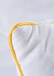 Cuscino effetto piuma con ricami floreali, bonprix