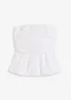 Top a fascia con fondo a palloncino, bonprix