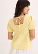 Blusa con maniche a palloncino e bottoni, bonprix