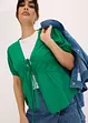 Blusa con laccetti, bonprix