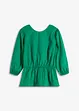 Blusa con maniche a sbuffo e scollatura alla schiena, bonprix