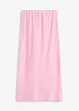 Gonna midi in satin, bonprix