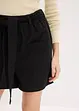 Shorts in twill con cintura da annodare, bonprix