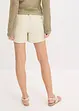 Shorts in twill con cintura da annodare, bonprix