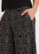 Pantaloni culotte in  jersey crêpe, bonprix