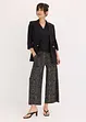 Pantaloni culotte in  jersey crêpe, bonprix