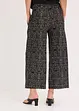 Pantaloni culotte in  jersey crêpe, bonprix