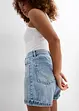 Shorts di jeans, vita alta, bonprix