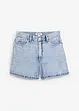 Shorts di jeans, vita alta, bonprix