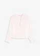 Blusa con ricami traforati, bonprix
